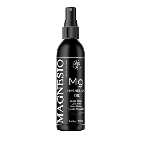 Aceite Magnesio Puro Dolor Estrés Rigidez Insomnio- 250ml