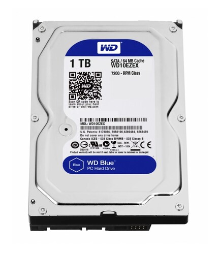 Disco Duro Interno Wester Digital Wd10ezex 1tb