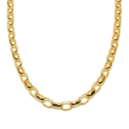 Cadena Rolo Oro 14 Kilates.