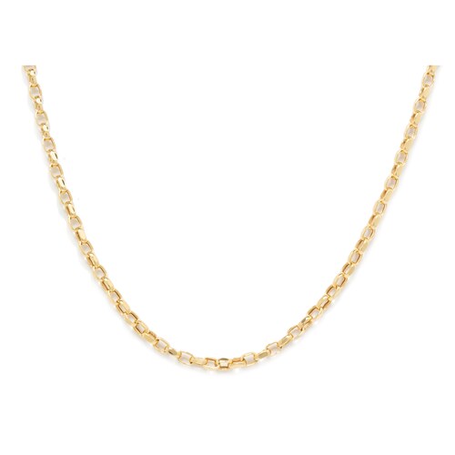 Cadena Rolo Oro 14 Kilates.
