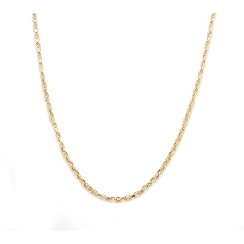 Cadena Rolo Oro 14 Kilates.