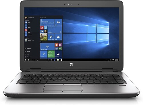 Laptop HP ProBook 640 G2-Intel Core i5, 6ta generación-8GB RAM- 256GB Disco Solido- 14"-Windows 10 PRO- Equipo Clase A, Reacondicionado..