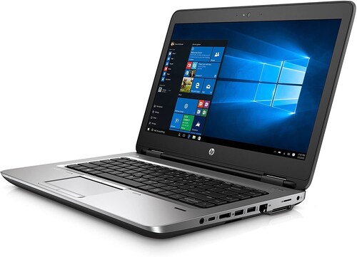 Laptop HP ProBook 640 G2-Intel Core i5, 6ta generación-8GB RAM- 256GB Disco Solido- 14"-Windows 10 PRO- Equipo Clase A, Reacondicionado..