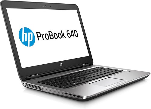 Laptop HP ProBook 640 G2-Intel Core i5, 6ta generación-8GB RAM- 256GB Disco Solido- 14"-Windows 10 PRO- Equipo Clase A, Reacondicionado..
