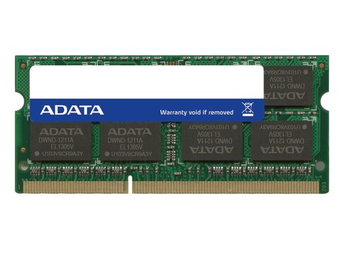 Memoria RAM ADATA PC3L 12800 4 GB DDR3L 1600 MHz 204-pin SO-DIMM Portátil LAPTOP JUEGO GAMER LAP