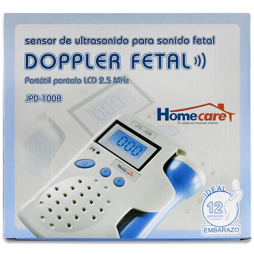 Pantalla LCD Ultrasonido Monitor de bebé Doppler fetal para
