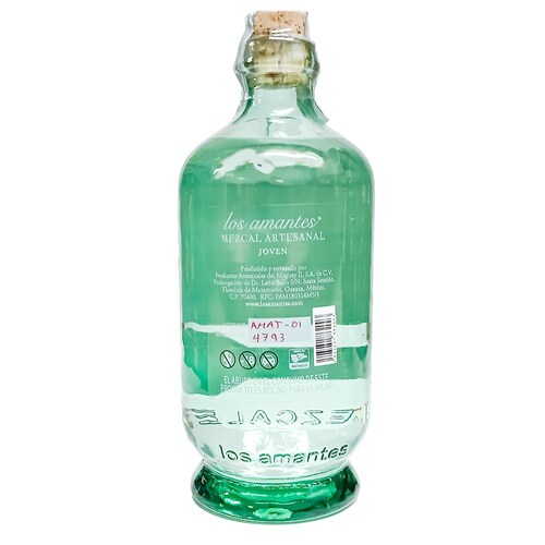 Mezcal Artesanal Los Amantes Triple Destilado 750 ml