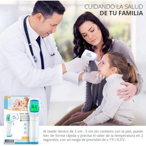 Termómetro Infrarrojo Digital | Frente Y Corporal Uso Médico