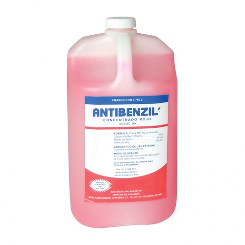 Antibenzil Concentrado Rojo 1 LITRO.