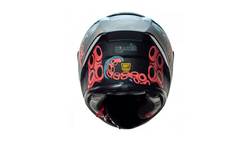 Casco KOV Kraken AIRCUT Integral para Moto Dot Deportivo