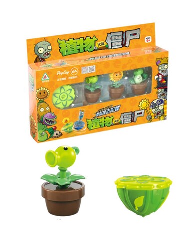 Pvz Set Juguetes Plantas Vs Zombies Personajes Varios Niños