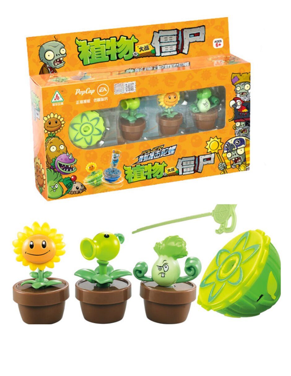 Pvz Set Juguetes Plantas Vs Zombies Personajes Varios Ni os