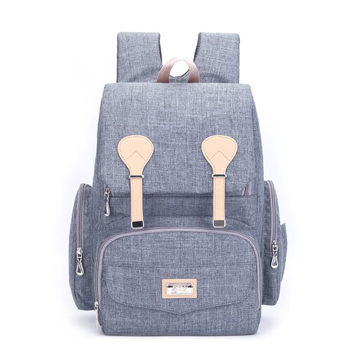 Pañalera Mochila Impermeable Térmica Premium Primer Día Papás Primerizos
