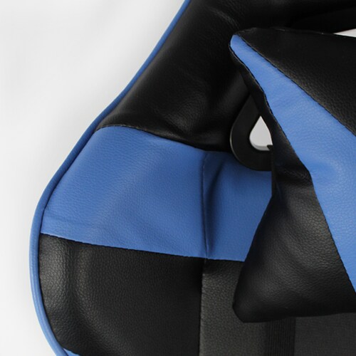 Silla Gamer Ergonómica MOB-ZD12 Negro con Azul Mundo In