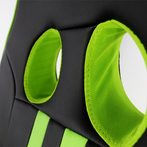 Silla Gamer Gaming Ergonómica MOB-070 Verde Mundo In