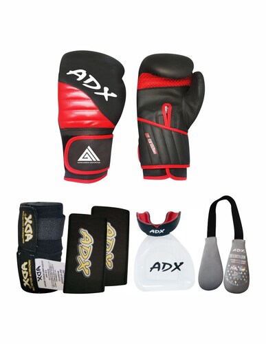 kit guantes de box adx mod strong+complementos