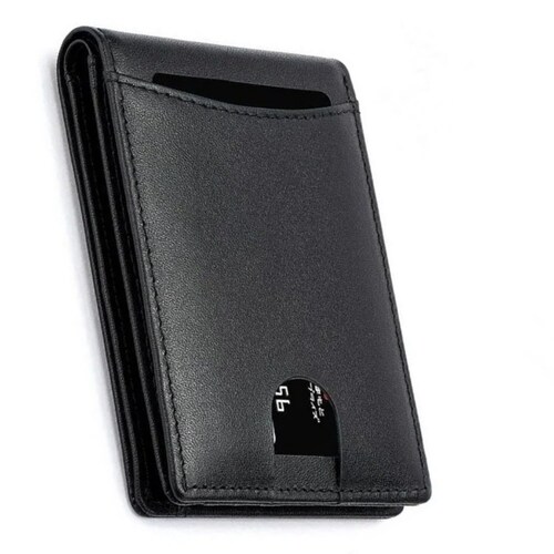 Cartera Hombre Rfid Minimalista Con Espacio Para Billetes