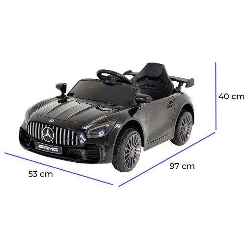 Carro Montable Electrico Auto Mercedes Benz 12v Negro