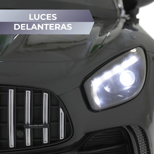 Carro Montable Electrico Auto Mercedes Benz 12v Negro