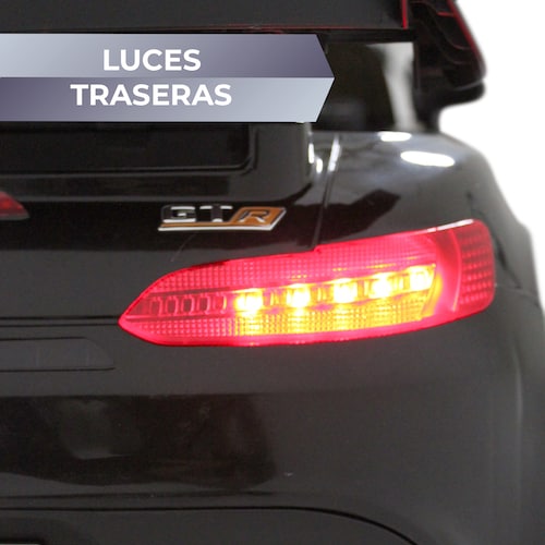 Carro Montable Electrico Auto Mercedes Benz 12v Negro