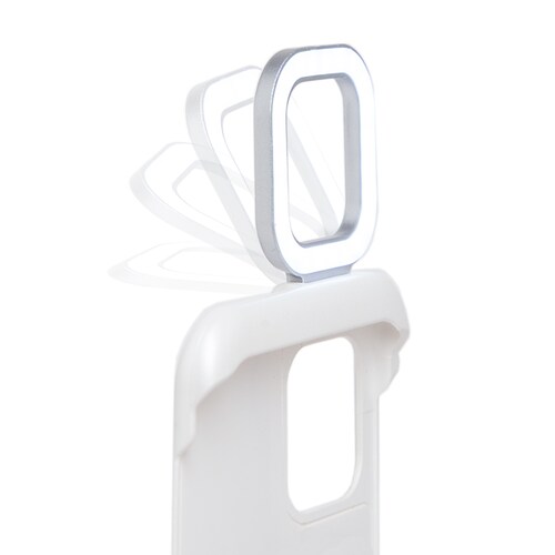 Funda De Celular Con Anillo De Luz Led