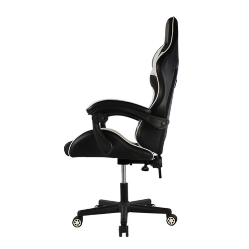 Silla Gamer Ergonómica MOB-ZD12 Negro con Blanco Mundo In