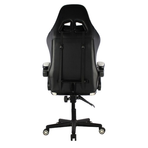 Silla Gamer Ergonómica MOB-ZD12 Negro con Blanco Mundo In