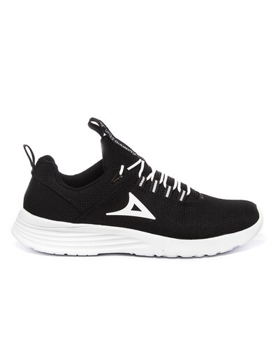 Tenis Pirma 0248 Deportivo Running Negro Blanco Mujer