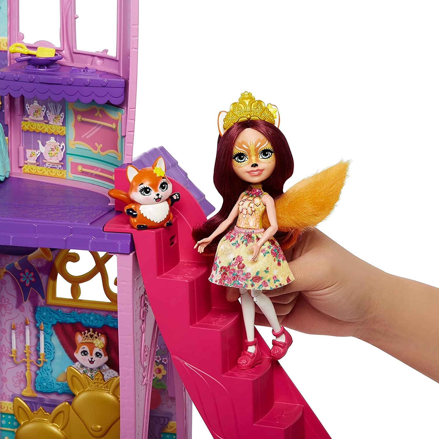 Enchantimals Castillo Real Incluye felicity fox