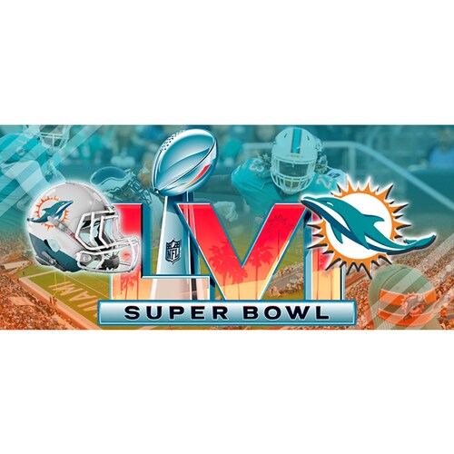 TAZA BLANCA, CONMEMORATIVA SUPER BOWL 2022