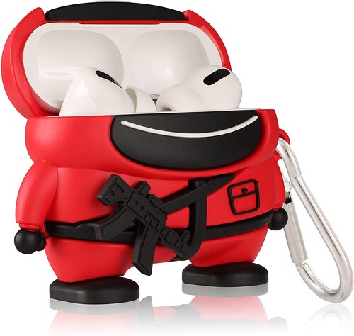 Funda 3D Airpods Pro Diseño Juego Del Calamar