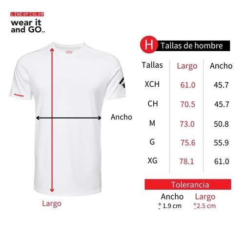 Line of color playera HOMBRE 14 de febrero parejas FV8H
