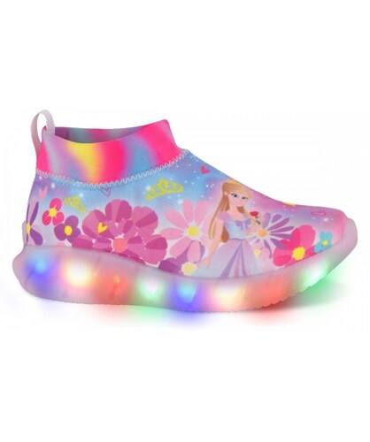 Tenis con Luces Led marca Nick & Wick modelo 4253 PRINCESA