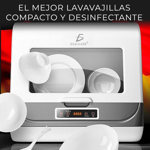 Mini Lavavajillas Con Depósito De Agua 
