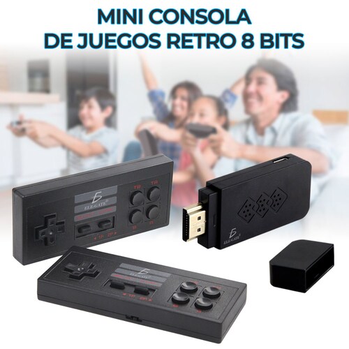 Consola Mini Retro 888 Juegos Con Controles - Sin Cables - Los mejores juegos