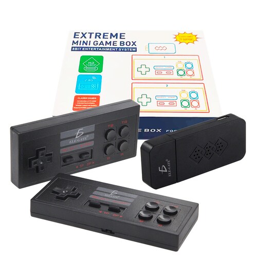 Consola Mini Retro 888 Juegos Con Controles - Sin Cables - Los mejores juegos