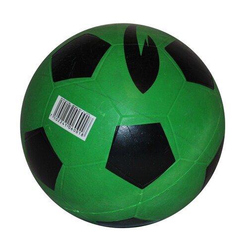 Paquete de 3 Balones De Futbol Fire Sports De Hule Verde #5