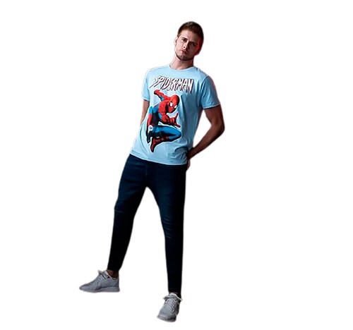 Sudadera City Swinging Hombre Máscara De Látex Spiderman