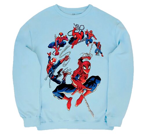 Sudadera City Swinging Hombre Máscara De Látex Spiderman