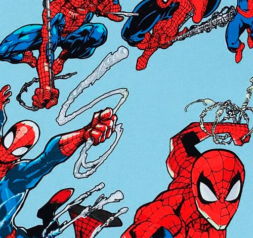 Sudadera City Swinging Hombre Máscara De Látex Spiderman