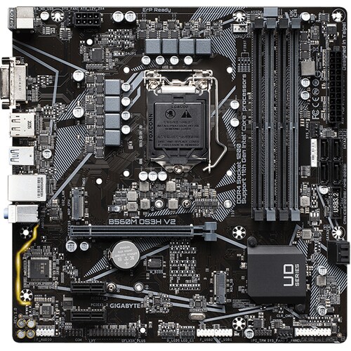Tarjeta Madre GIGABYTE B560M DS3H V2 Rev 1.0 Intel 1200 Micro ATX 