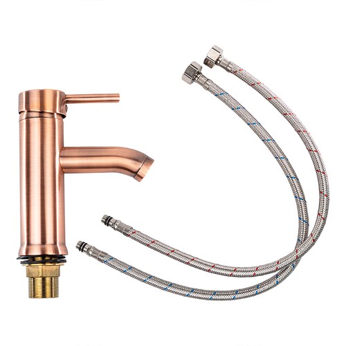 Meer Mezcladora Monomando Para Lavabo Cobre