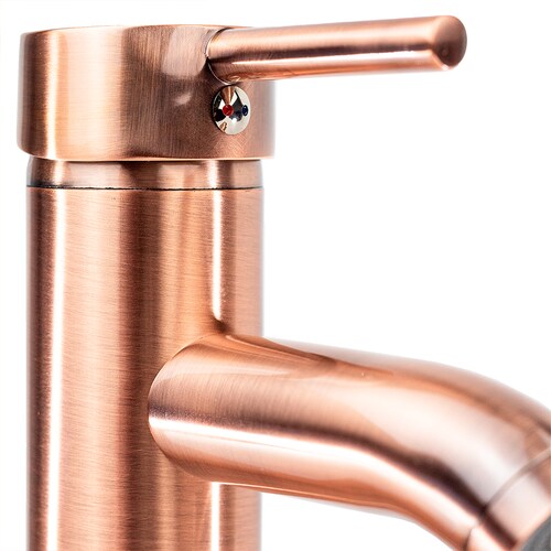 Meer Mezcladora Monomando Para Lavabo Cobre