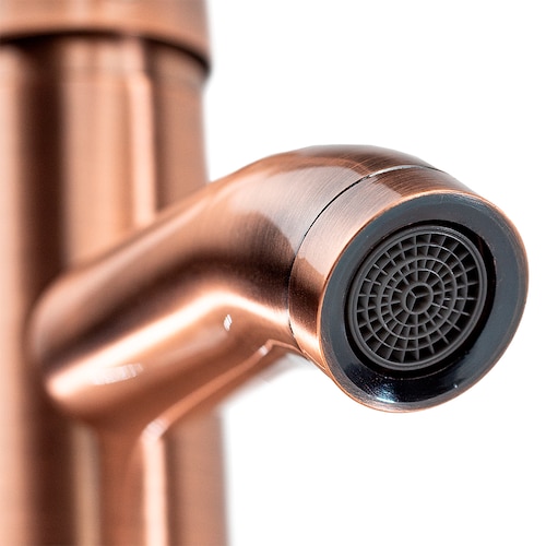 Meer Mezcladora Monomando Para Lavabo Cobre