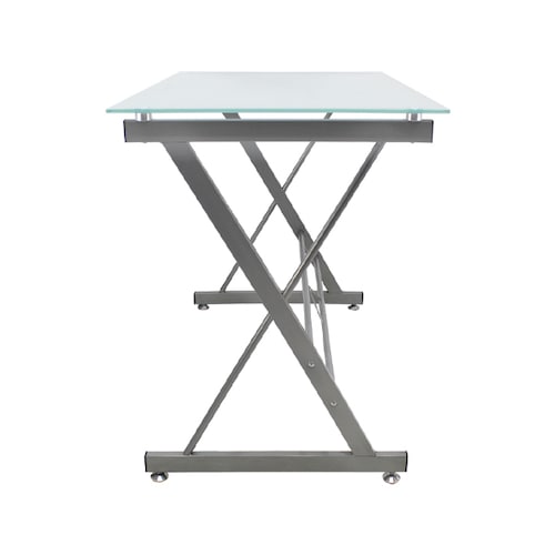 Escritorio Home Office De Cristal Templado JM-UT56-1 Mundo In