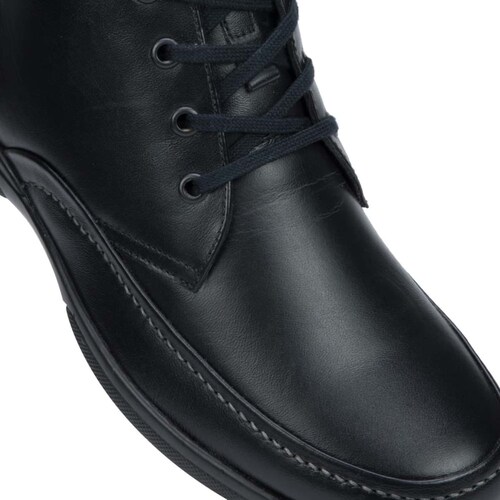 Botas Confort marca Calzado Pazstor, color negro, cómodas, para hombre, de piel, mod. 1003146