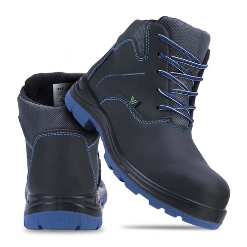 Botas de trabajo industrial marca Van Vien, color negro, mod. 1004092