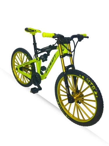 Mini Bicicleta Neumatt Downhill Mtb Escala 1:10 De Colección