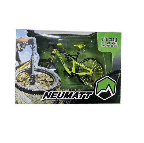Mini Bicicleta Neumatt Downhill Mtb Escala 1:10 De Colección