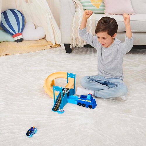 Paw Patrol Pista Chase Rescue Set Repara El Puente True Metal